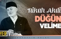 Nikah Akdi-Düğün-Velime